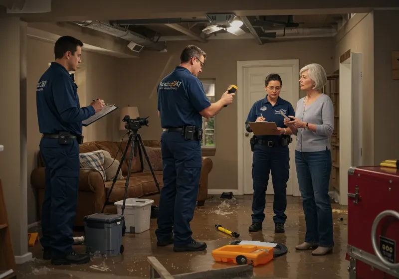Water Damage Assessment and Insurance Documentation process in Pitt County, NC